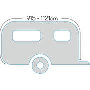 Pluto 2 Air Full Awning (1051 - 1085 : Size 11: XL) 12020371100002 Quest - Dynamic Drive