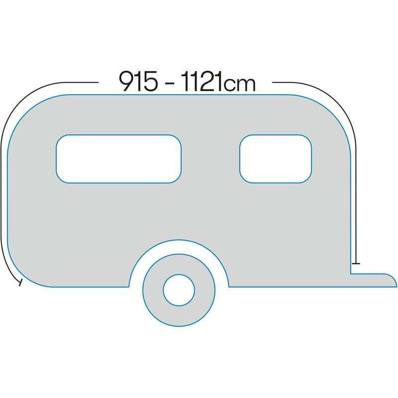 Pluto 2 Air Full Awning (1051 - 1085 : Size 11: XL) 12020371100002 Quest - Dynamic Drive