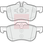 Apec Front Brake Pad Set PAD1120