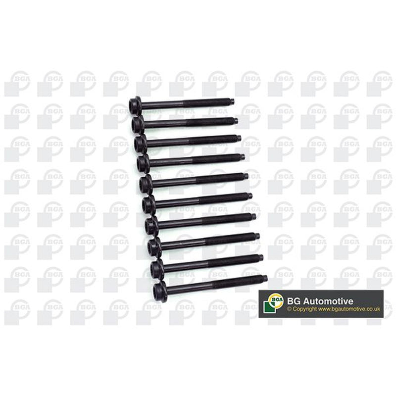 BGA Cylinder Head Bolt Set with Cylinder Head Gasket Kit fits VW Polo V