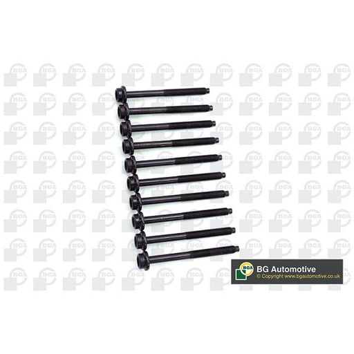 BGA Cylinder Head Bolt Set with Cylinder Head Gasket Kit fits VW Polo V