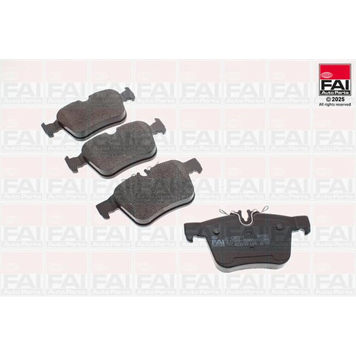 FAI Rear Brake Pad Set fits Mercedes-Benz C-Class 2013-2023