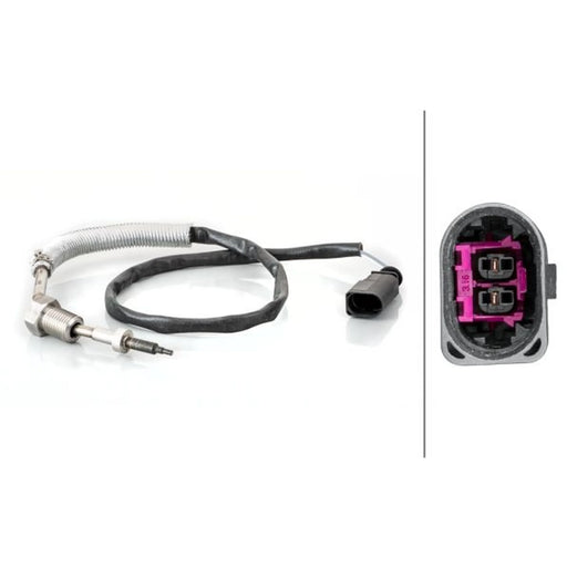 Hella Exhaust Gas Temperature Sensor before exhaust turbocharger fits Audi A3