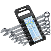Laser Combination Spanner Set 8 - 17mm 6pc 0156 Laser - Dynamic Drive