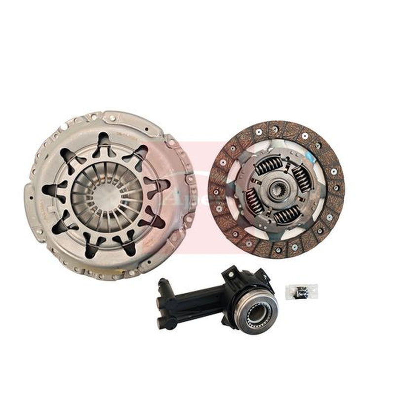 Apec Clutch Kit Set 3pc fits Ford Fiesta V 2001-2008 1.6
