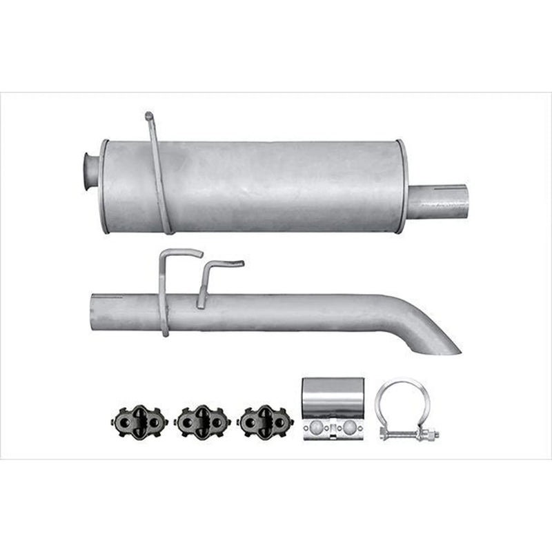 Hella End Silencer Rear fits Nissan NV400 2011-2022