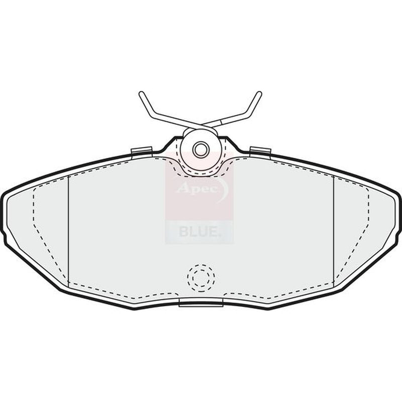 Apec Front & Rear Brake Discs & Pads fits Jaguar Xj 2003-2009 3.0 3.6 4.2