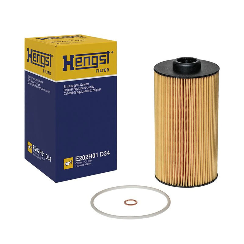Hengst Engine Oil Filter fits Alpina B10 1996-2004 3.2 3.3 4.6 4.8
