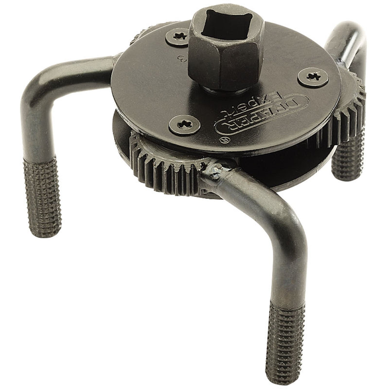 Draper Three Leg Oil Filter Wrench, 75 - 120mm 37871 Draper - Dynamic Drive