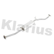 Klarius Box With Centre Pipe Centre fits Nissan Micra III 2003-2010 1.0 1.2 1.4