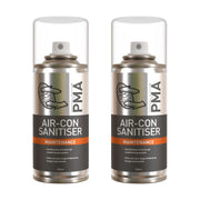 2 X PMA Air Con Ac Sanitiser Cleaner Maintenance Bomb Spray Bacteria Odour 150ml PMA - Dynamic Drive