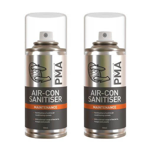2 X PMA Air Con Ac Sanitiser Cleaner Maintenance Bomb Spray Bacteria Odour 150ml PMA - Dynamic Drive