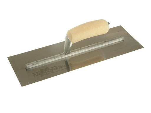 Marshalltown MXS73SS Cement Trowel Stainless Steel Wooden Handle 14 x 4.3/4in Marshalltown - Dynamic Drive