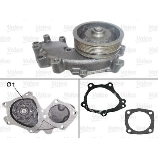 Valeo Engine Cooling Water Pump 506722
