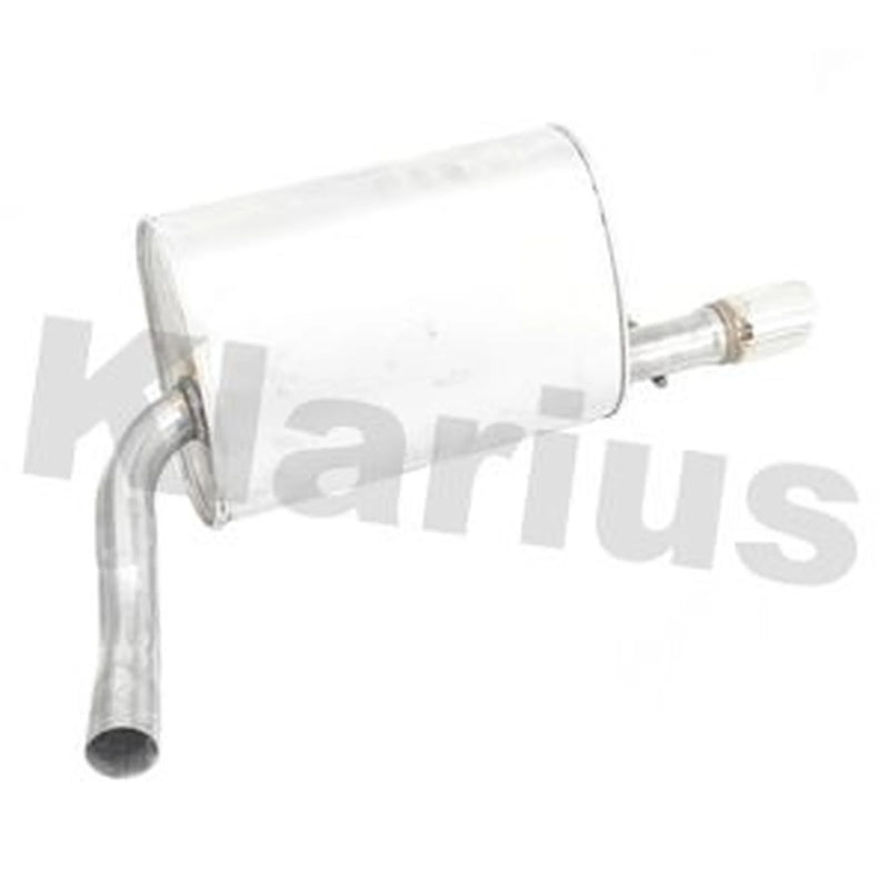 Klarius Box With Tail Pipe (Rh) Right Rear fits Jaguar S-Type II 1999-2007
