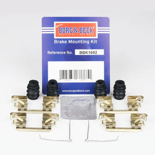 Borg & Beck Brake Pad Accessory Fitting Kit Front BBK1692