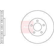Apec Front & Rear Brake Discs & Pads fits Nissan Pulsar 2015 on 1.6