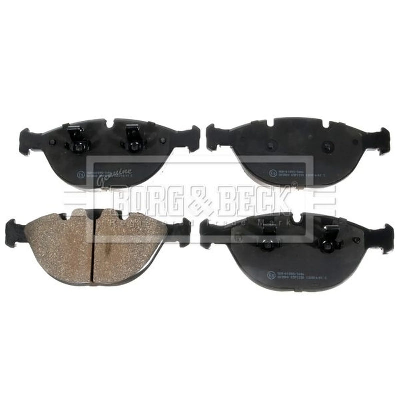 Borg & Beck Front & Rear Brake Discs & Pads fits BMW X5 2003-2006 4.4