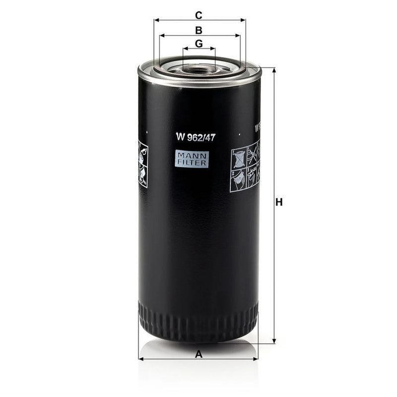 MANN-FILTER Service Kit with Air & Oil Filters fits Deutz-Fahr Agrotron