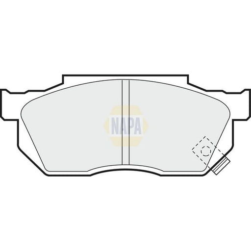NAPA Front Brake Pad Set NBP1847