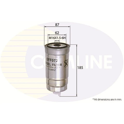 Comline Fuel Filter Element fits Alfa Romeo 145 1999-2001 1.9