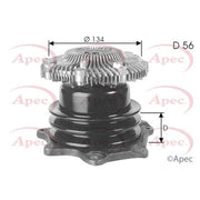 Apec Engine Cooling Water Pump fits Nissan Cabstar 1989-1992 2.5