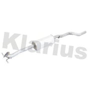 Klarius Box With Centre Pipe Centre fits Opel Astra K 2015-2019 1.6