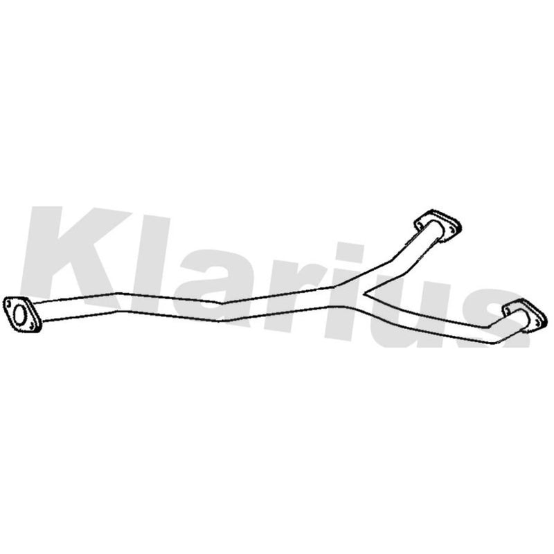 Klarius Exhaust Pipe OD fits Hyundai Santa Fé II 2006-2009 2.2