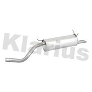 Klarius Box With Tail Pipe Rear fits Renault Megane I 1996-2003