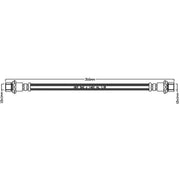 Abtex Brake Hydraulic Hose Line Rear ABH1418