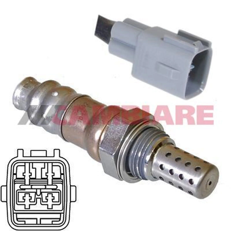 Cambiare O2 Lambda Oxygen Sensor after catalytic converter fits Toyota Yaris