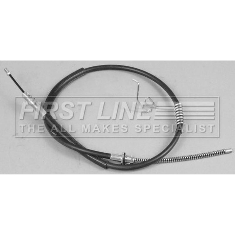 First Line Handbrake Cable Right Rear fits Ford Transit 2000-2006 2.3 2.4