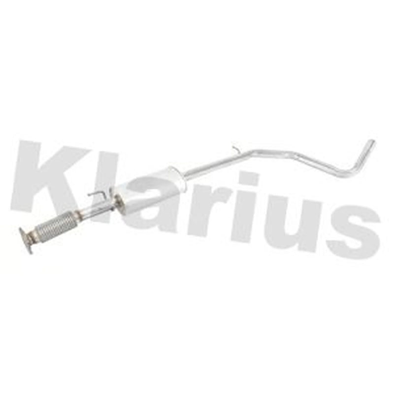 Klarius Box With Centre Pipe Centre fits Fiat Bravo II 2007-2014 1.4