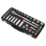 Premier Platinum Metric/Imperial Socket Set 3/8"Sq Drive 37pc Sealey Premier Platinum - Dynamic Drive