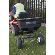 Sealey Broadcast Spreader 80kg Tow Behind SPB80T Sealey - Dynamic Drive