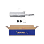 Hella End Silencer Rear fits Peugeot 406 1996-2004 2.0