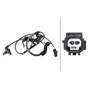 Hella ABS Wheel Speed Sensor Front fits Lexus Rx 2008-2015