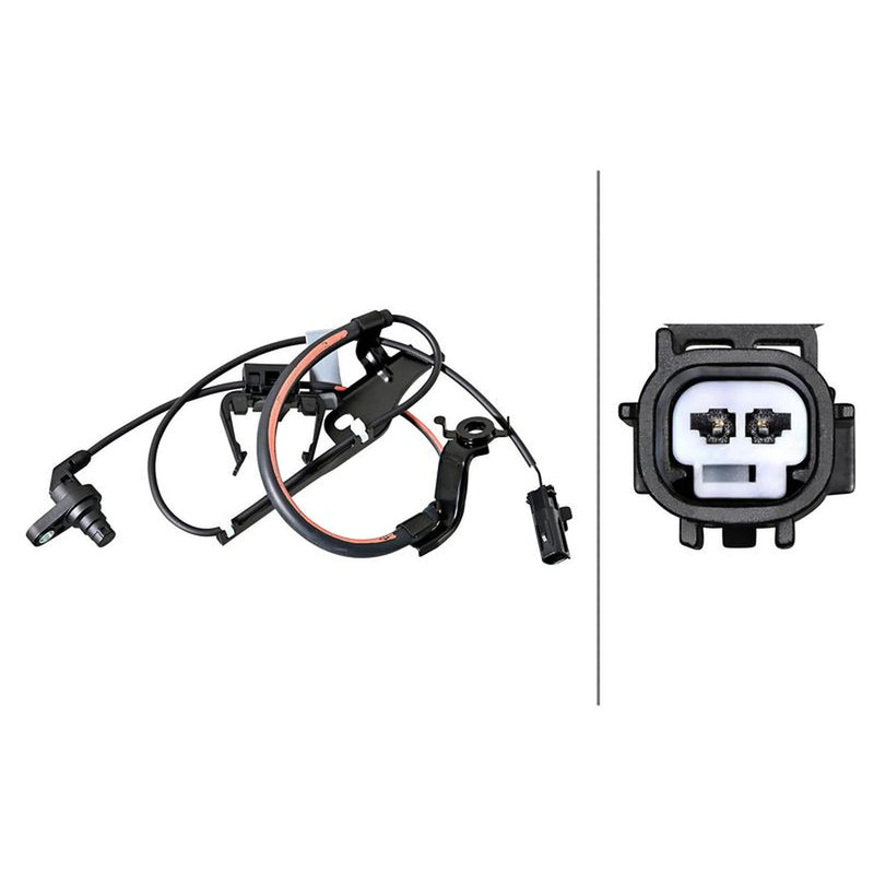 Hella ABS Wheel Speed Sensor Front fits Lexus Rx 2008-2015