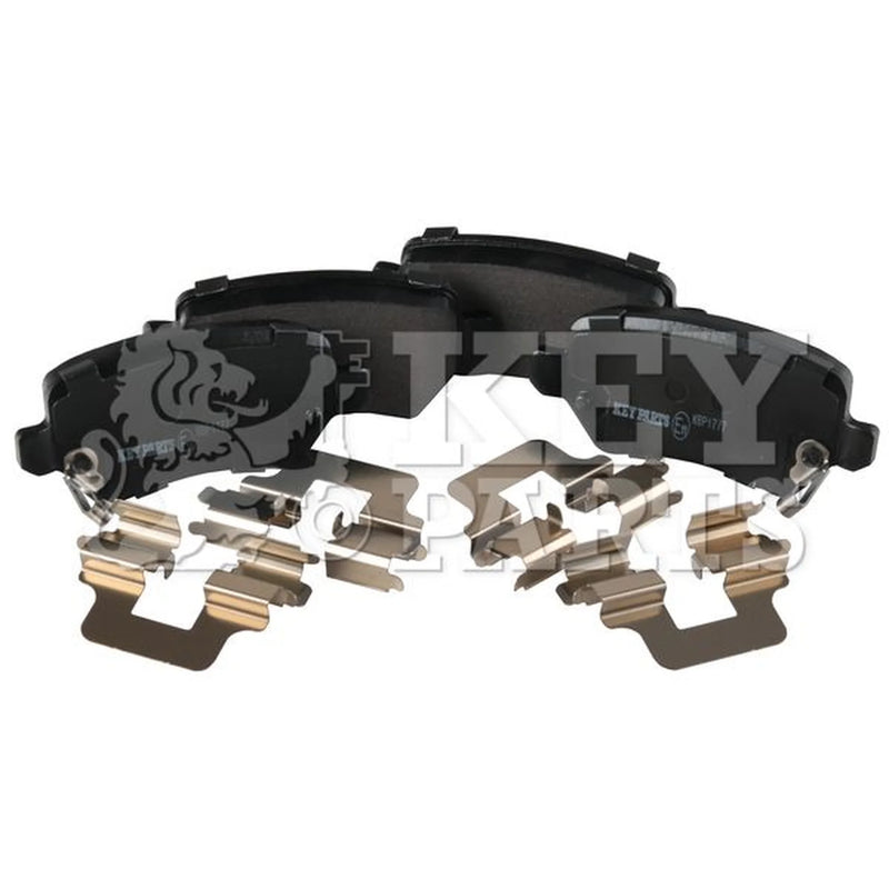 Key Parts Front & Rear Pads fits Kia Venga 2010-2019 1.4 1.6