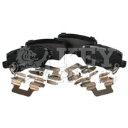 Key Parts 4 x Rear Brake Pad Set fits Chevrolet Corsa 2000-2002 1.7