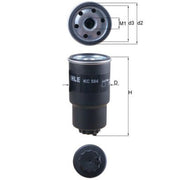 Mahle Fuel Filter Element KC 584
