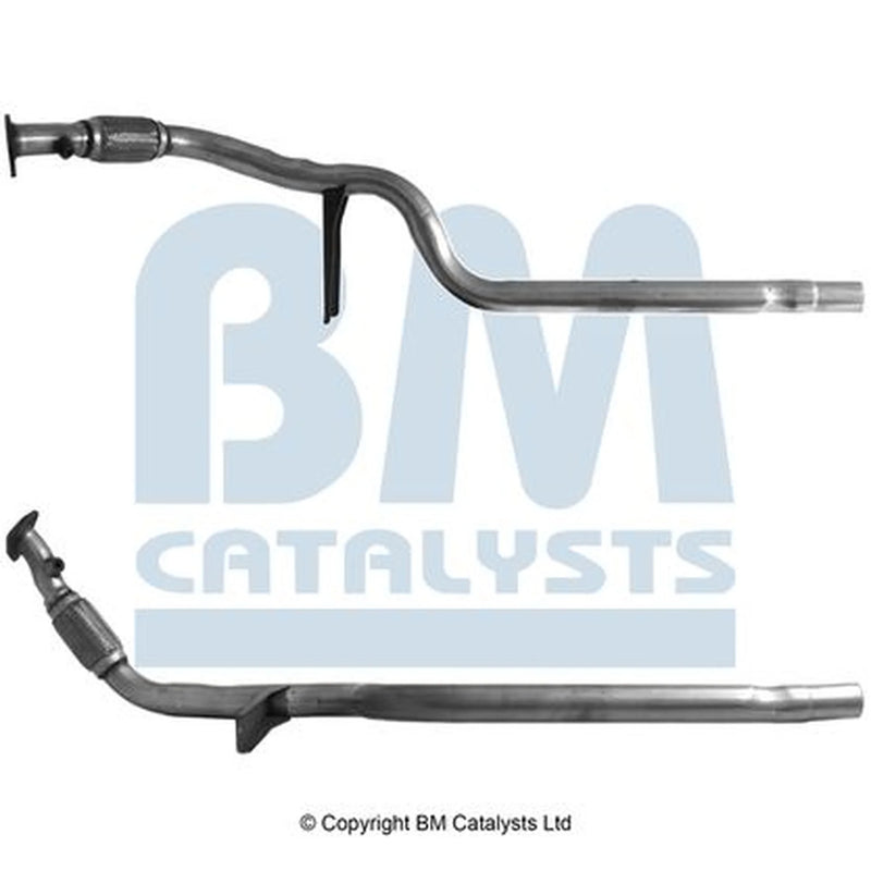 BM Catalysts Exhaust Pipe OD fits Audi A6 C6 2004-2011 2.0