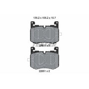 Textar Front Brake Pad Set 2265101
