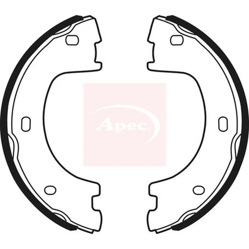 Apec Parking Brake Shoe Set SHU780