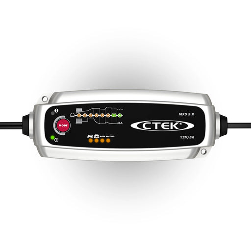 CTEK MXS 5.0 T EU Battery Charger with Automatic Temperature Compensation