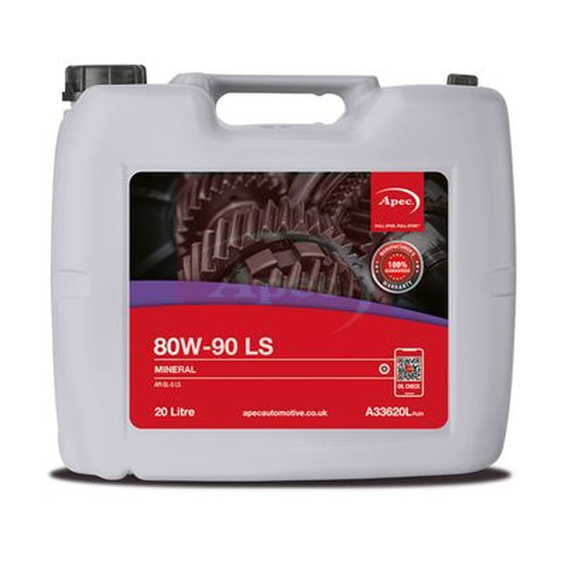 Apec Axle Gear Oil 20L Mineral Oil 80W-90