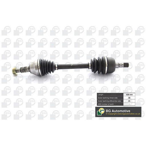 BGA CV Drive Shaft Driveshaft Front Left fits Opel Insignia A 2008-2017 2.0