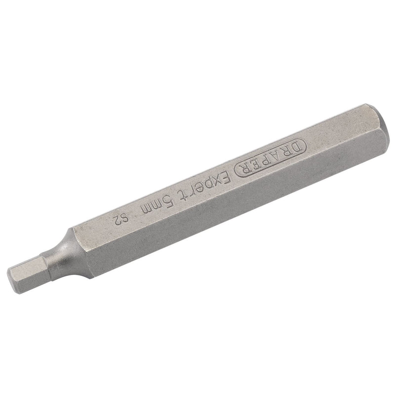 Draper 5mm x 75mm Hexagonal 10mm Insert Bit for Mechanic's Bit Sets 33333 Draper - Dynamic Drive