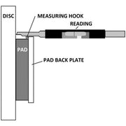 Laser Brake Pad Thickness Gauge 6678 Laser - Dynamic Drive