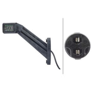 Hella Outline Mkr Lamp Po S Sml Rh Lateral Mounting 2XS 011 744-101 908462 2XS